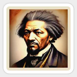 FACES OF FREDERICK DOUGLASS 5 Sticker